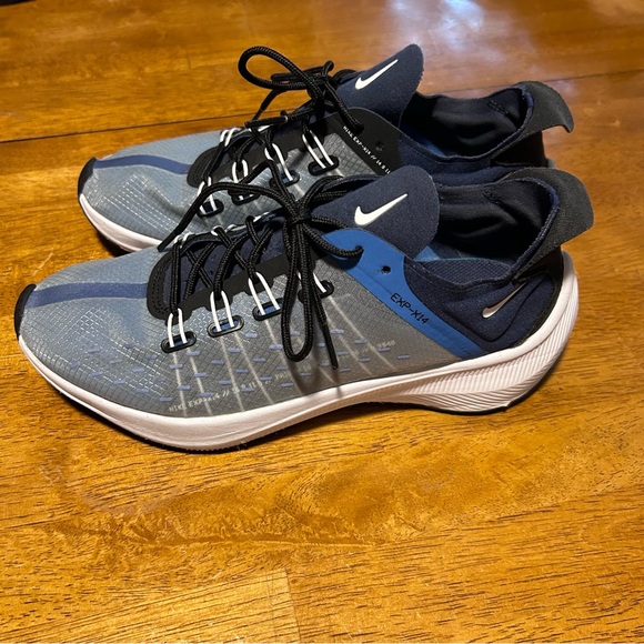 NIKE EXP-X14 Running Shoes | Men’s Size 7.5 | Style A01554-401 Blue Navy Ice - Picture 4 of 15